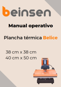 Manual Plancha térmica manual Belice